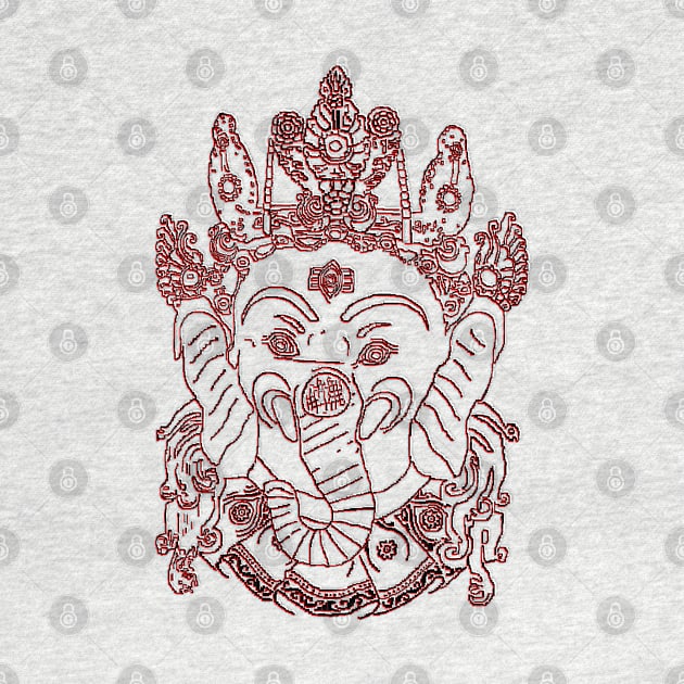 गणेश ganesh indian elephant hindu by 4rpixs